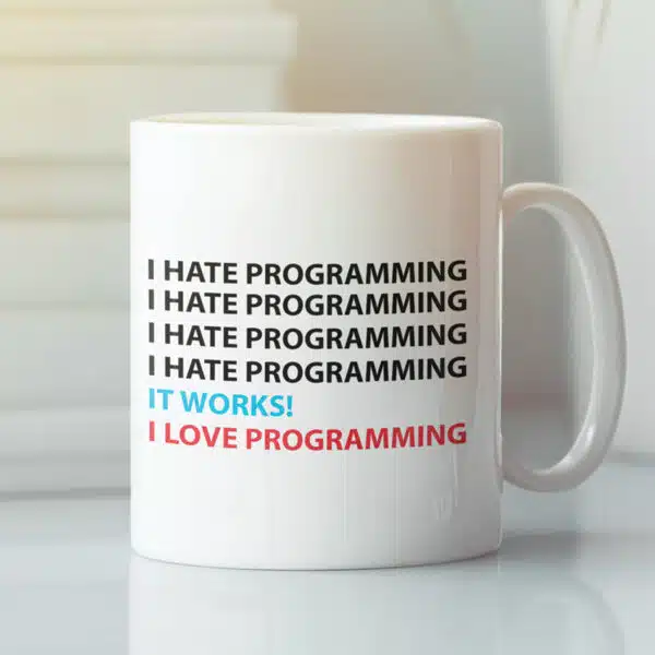 Caneca i hate programming