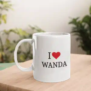 Caneca i love wanda