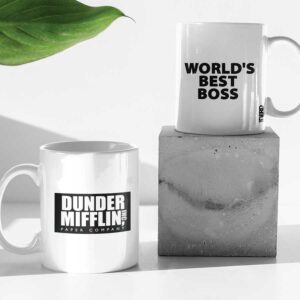 Caneca dunder mifflin paper company the office