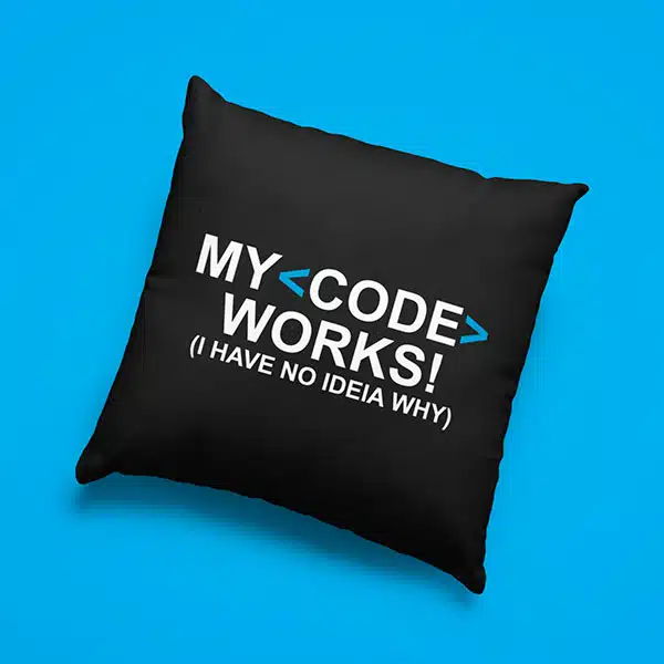 Capa de almofada my code works