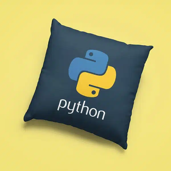 Capa de almofada python developer